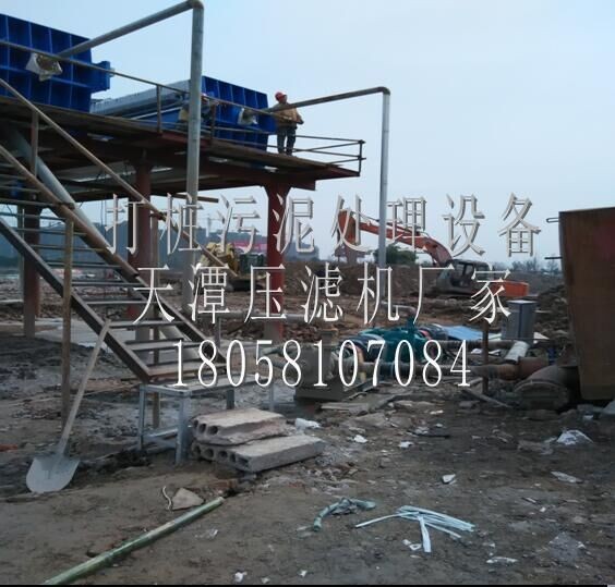 壓濾機出租 杭州壓濾機出租 打樁壓濾機出租，河道清淤泥漿處理