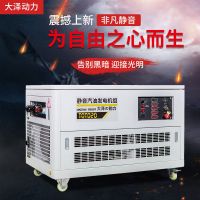 冷庫備用20KW汽油發電機