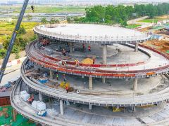 海南未來產業園 首期項目建設忙